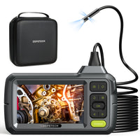 1 x RAW Customer Returns DEPSTECH THREE Lenses Endoscope Camera with Light, 1080P HD Industrial Endoscope, 8mm Inspection Camera Waterproof IP67, Pipe Camera Sewer Camera with 32GB TF Card, Carrying Case, for Craftsmen Professionals, 5M - RRP €110.92