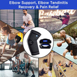 1 x RAW Customer Returns ABYON Elbow Brace 1 Piece with Tennis Elbow Brace 2 Pieces for Women Men, Elbow Brace Compression for Arthritis, Golfer s Elbow, Tennis Elbow, Tendonitis, Joint Pain - RRP €17.14