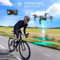 1 x RAW Customer Returns Wipkviey T6 Drone, FPV Drones with Camera 1080P HD, RC Quadcopter with 2.4G WiFi Transport Live Video, Altitude Hold, Headless Mode, for Adults Beginners Children, 2 Batteries, 26-30 Min. Flight Time - RRP €50.41