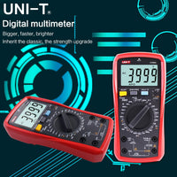 1 x RAW Customer Returns UNI-T UT890C Professional Digital Multimeter Tester Voltmeter Ammeter Ohmmeter RMS 6000 Counts Polymeter Capacitance Test and Temperature Measurement with Backlit LCD - RRP €39.04