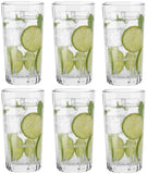 1 x RAW Customer Returns Atlantis Outdoor Long drink glasses, water glasses, drinking glasses Set of 6 385ML Perfect for home, restaurants and parties Dishwasher safe Long drink - RRP €17.9