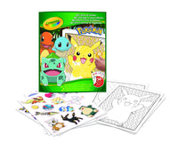 1 x RAW Customer Returns CRAYOLA - Pokemon Stickers, 32 Fun Pages and 4 Sheets of Stickers, 04-2740G - RRP €8.47