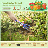 1 x RAW Customer Returns DEWINNER Garden Tool Set, 3pcs Ladies Hand Planting Gardening Gift Ergonomic Handle Succulent Women Planting Tool - RRP €19.67