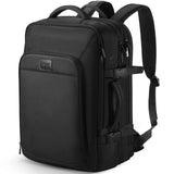 1 x RAW Customer Returns HOMIEE Hand Luggage Travel Backpack, Expandable Backpack 38 to 50L, 17.3 Inch Laptop Backpack Men Women Hand Luggage Airplane Travel Bag Travel Bag Backpack Travel Bag - RRP €59.99