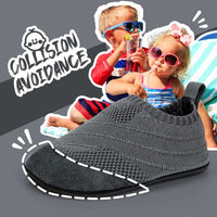 1 x RAW Customer Returns KOWAYI slippers children boys slippers girls barefoot shoes baby first walker shoes barefoot kindergarten bathing shoes slippers cabin shoes-HEISE-23 - RRP €18.71