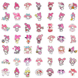 2 x Brand New Sticker Pack, Melody Sticker 50 PCS Laptop Stickers for Laptop, Scooter, Snowboard, Suitcase, Bicycle, Car Bumper - RRP €40.8