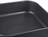 1 x RAW Customer Returns Ve VSP098 Square Baking Pan, Silver - RRP €10.82