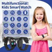 1 x RAW Customer Returns Smartwatch for Kids - 26 Games, Calorie Pedometer, Kids Smartwatch Watch with Cameras, Music, Flashlight, Alarm Clock, Educational Toys, Birthday Gift for Kids Built-in SD Card  - RRP €32.99