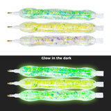 1 x RAW Customer Returns 3 Pcs Diamond Painting Pen for Diamond Painting Accessories, Diamond Painting Set Pen Diamond Painting Pen for 5d Diamond Painting Pens, Glow in the Dark Pens with Tips and Wax Set 002 - RRP €17.14