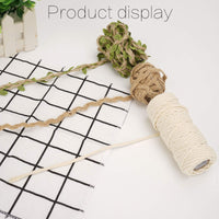 1 x RAW Customer Returns Ulikey 15 pieces jute ribbon lace cord set, natural hessian jute ribbon roll, natural cord craft cord for weaving, gift wrapping decoration, wedding, DIY crafts, home decoration, gardening - RRP €19.1