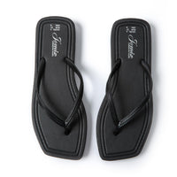 1 x RAW Customer Returns JOMIX Shower Bathing Shoes Flip Flops Lightweight Toe Separators Women Comfortable Flip Flops Summer Beach Swimming Black, 38 EU, SD9325  - RRP €11.76