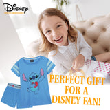 1 x RAW Customer Returns Disney Stitch Pajamas Kids Girls Short Nightwear T-Shirt and Short Pyjama Bottoms Set for Children and Teenagers Boys Girls 4-14 Years Blue Stitch, 11-12 Years  - RRP €21.99