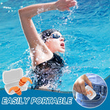 1 x RAW Customer Returns 4 Pack Swimming Pool Ear Plugs Kids Silicone Ear Plugs Reusable Waterproof Noise Cancelling Ear Plugs for Swimming Surfing Shower Diving - RRP €22.8