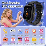 1 x RAW Customer Returns YEDASAH Smartwatch Kids, Children Smartwatch with Call Function 25 Game and Phone Voice Chat, SOS Camera Alarm Clock Music Flashlight, Smart Watch for Boys Girls 3-14 Years Student Gift - RRP €30.24