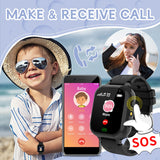 1 x RAW Customer Returns ELEJAFE Smartwatch Kids, Children Smartwatch Phone with Call Function 25 Games SMS SOS Camera Music Alarm Clock Pedometer, Smartwatch with SIM Card for Girls and Boys 3-12 Years Gift - RRP €32.99