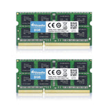 1 x RAW Customer Returns DDR3 DDR3L Laptop Memory RAM 16Go Kit 2x8Go 1600MHz CL11 SO-DIMM Wlizedle PC Memory PC3-12800 PC3L-12800 204-Pin 1.35V 1.5V Non-ECC 2Rx8 Upgrade Notebook Memory Module for Subnotebook, Green - RRP €25.7