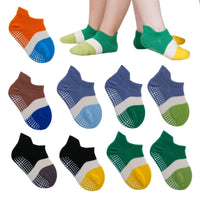 4 x Brand New J Poqobog Baby Boys Socks Girls Socks Non-Slip Socks ABS Non-Slip Toddlers Children Anti-Slip Socks Sports Socks Anti-Slip 0-6 Months, Multicolor  - RRP €43.68