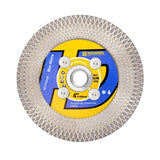 1 x RAW Customer Returns HIGHDRIL Diamond Tile Saw Blade, 105mm Diamond Cutting Disc for Cutting Grinding Ceramic Tiles, Porcelain, Marble, Granite, Quartz, Artificial Stone Dekton with - RRP €25.2