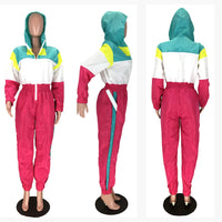 1 x RAW Customer Returns BISKAMY Jumpsuit Women Summer Tracksuit Jogging Suit Women Overall Sports Suit Sportswear Leisure Suit - RRP €37.3