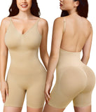 1 x RAW Customer Returns Gotoly Women s Body Shapewear Backless Slimming Slimming Seamless Body Shaping Beige XL - RRP €26.99