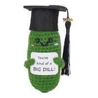 1 x Brand New JLLYGOUS Graduation Gifts Positive Potato, Bachelor Gift Positive Potato, Graduation 2024 Gifts, Lucky Charm Exam, Encouragement Gift Wool Potato Doll Positive with Energy Card - RRP €20.4