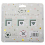 1 x RAW Customer Returns Loveria motif punch heart - 3 different sizes, diameter 16mm 25mm 38mm sturdy heart punch for paper for crafting punches paper up to 250 GSM, ideal for scarpbooking, DIY, invitations - RRP €20.16