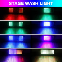 1 x RAW Customer Returns Wallwasher stage light, ZonQoonz 48 RGB 3 in 1 LEDs dmx512 party light DJ light building lighting outdoor wall light for live events, bar, karaoke, disco, Christmas, Halloween, party, wedding, 1PC - RRP €78.68