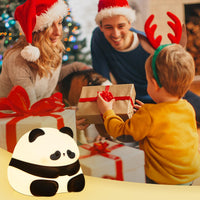 1 x RAW Customer Returns Attivolife Cute Panda Night Light Kids LED Nursing Lamp Animal Soft Silicone Bedside Portable Lamp Ideal Indoor Indirect Lighting Room Bedroom Cushion Decor - RRP €21.17