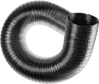 1 x RAW Customer Returns Vent Systems Flexible aluminium pipe DN 160 mm, aluminium hose, flexible hose, ventilation pipe - 1.5 m - RRP €19.14