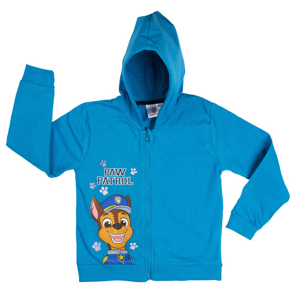 1 x RAW Customer Returns United Labels Paw Patrol Hoodie for Boys with Zip Hoodie Sweat Jacket Blue as3, Numeric, Numeric 110, Numeric 116, Regular, 110-116  - RRP €20.11