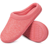 1 x Brand New SoftPeds women s memory foam slippers, terry cloth lined non-slip slippers, rose red, 38 39 EU - RRP €19.15