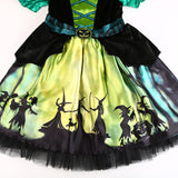 1 x RAW Customer Returns Sincere Party Girls Posh Witch Fully Lined Petticoat Fluffy Halloween Witch Costume with Posh Hat 7-8 Years - RRP €23.99