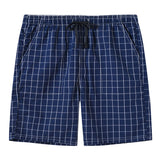 1 x RAW Customer Returns MoFiz Kids Boys Pajamas Shorts Cotton Plaid Shorts with Pockets 3 Pack-05 XL 15-16 Years  - RRP €30.76