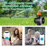 1 x RAW Customer Returns Johgee WiFi Irrigation Controller with Hub, Smart Sprinkler, Computer Irrigation, Garden Lawn Control Irrigation System, Automatic Watering, Rain Delay, Manual Control - RRP €47.99