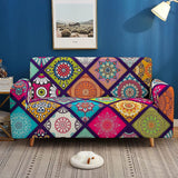 2 x Brand New HOSIMA Brand Store Stretch Home Textiles Retro Sofa Cover Series Indian Pattern 3 Seater Sofa Cover 1 Seater 90-140cm ,BDB68  - RRP €59.98