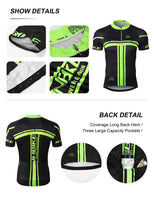 1 x RAW Customer Returns INBIKE Cycling Jersey Set Men Women Short Sleeve Cycling Clothing Set MTB Summer Cycling Shorts with Seat Padding Cycling Jersey for Cycling Road Bike XL - RRP €37.3