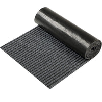 1 x RAW Customer Returns Nuanchu Large Semi-Finished Dirt Trapper Mat 16 x 79 Inch Narrow Front Door Mat Non-Slip Doormat Waterproof Dirt Trapper Runner for Outdoor Indoor Entryway Bathroom Gray, 1 Roll  - RRP €34.09