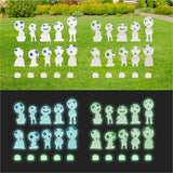 1 x Brand New Klaimbmo 30 Pieces Various Garden Accessories Fairy Mini Tree Fairy Figures Garden Decoration Mononoke Garden Decoration Tree Fairies for Micro Landscape Gardening Accessories Pot Decoration - RRP €22.8