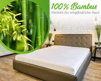 1 x RAW Customer Returns Mattress protector 180x200cm mattress topper 100 bamboo breathable and anti-allergic mattress cover 180 x 200 made of mattress protector 180x200 waterproof - RRP €31.95