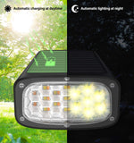 1 x RAW Customer Returns ElectriBrite Solar Light Garden, 34 LED Solar Lamps for Outdoor Garden, Solar Spotlight Garden with 3 Light Modes and 4 Brightness Levels, IP67 Waterproof, Solar Lights for Garden, Shrubs 4 Pieces  - RRP €42.35