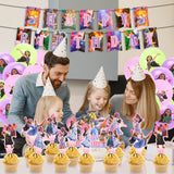 7 x Brand New Encanto Birthday Decoration Balloons, 34 Pieces Encanto Children s Birthday Party Accessories, Happy Birthday Banner Decoration Cake Party Set, Foil Balloon, Latex Balloon, for Girls Boys Children Balloon Party Decoration - RRP €110.11