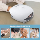 1 x RAW Customer Returns Comfier Cordless Hand Massager with Heat, Heated Finger Massager with 3 Compression Modes, Compression Massage for Arthritis, Carpal Tunnel Ideal Gifts for Women or Men - RRP €63.89