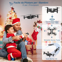 1 x RAW Customer Returns Wipkviey T25 Mini Drone for Children Drones with 1080P Cameras for Beginners, FPV Foldable RC Quadcopter, Christmas Gift Toy for Boys and Girls - RRP €42.16