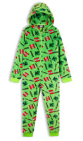 1 x RAW Customer Returns Minecraft onesie, children s jumpsuit, boys pajamas, full body suit, children s sleepsuit, warm fleece overall, leisure suit... - RRP €18.98