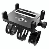 6 x Brand New Volo Aluminum Bike Phone Holder, Shockproof Motorcycle Phone Holder, Adjustable Shock Absorption, Motorcycle Phone Holder for Samsung iPhone 1312Pro Plus, GPS - RRP €180.0