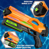 7 x Brand New Doloowee Electric Water Gun, Water Squirt Guns High Capacity for Child, Squirt Gun Toy up to 23 FT Range with Two Batteries, Water Soaker Gun Toy for Summer Pool Activity - RRP €199.57