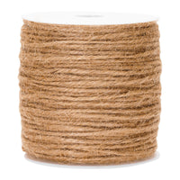 15 x Brand New jijAcraft Jute Rope Twine 4mm 45 Meters String for Decoration Crafts DIY Gardening Packaging - RRP €189.6