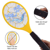 4 x RAW Customer Returns Zenoplige Efficient electric fly swatter, high-performance fly swatter, kill flying insects efficiently, practical electric insect catcher for indoor and outdoor use - RRP €56.44