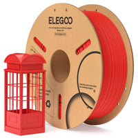 1 x RAW Customer Returns ELEGOO PLA Filament 1.75mm Red 1KG, 3D Printer Filament Dimensional Accuracy - 0.02 mm, 1kg Cardboard Spool 2.2lbs Filament 3D Printing Materials Fits Most FDM 3D Printers - RRP €25.0