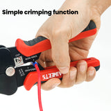 1 x RAW Customer Returns KAIWEETS 3-in-1 Wire Stripper Wire Cutter Automatic Adjustable Wire Stripper for 8-18 AWG Solid Wire and Stranded Wire, Crimping Tool for 10-22 AWG Wire - RRP €20.16